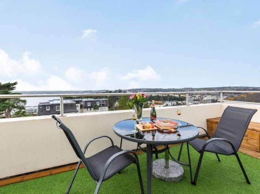 Number 7 Torquay Stunning Sea Views Daire Dış mekan fotoğraf